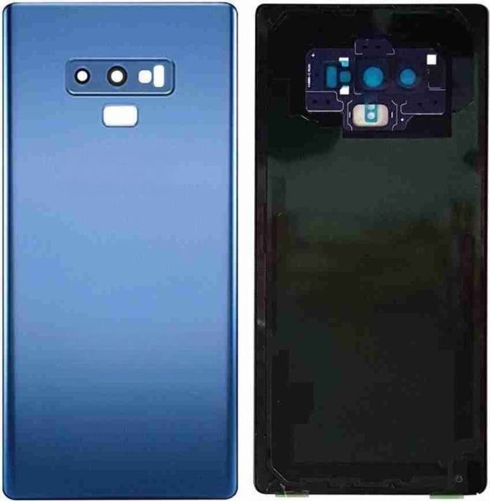 Back Panel Glass With Camera Lens for Samsung Galaxy Note Blue