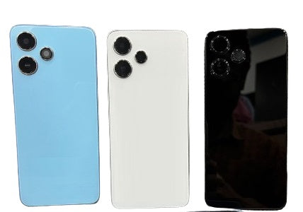 Back Panel Housing Body for Redmi 12 White - Zeespares – Zeespares.in