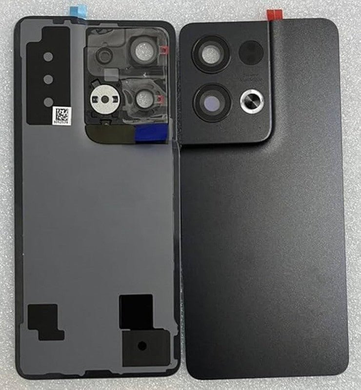 Cache Batterie Vitre Arrière Premium Noir Pour OPPO Reno 8 Pro 5G - Neuf