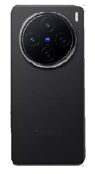 Back Panel With Camera Glass for Vivo X100 Pro Black - Zeespares.in