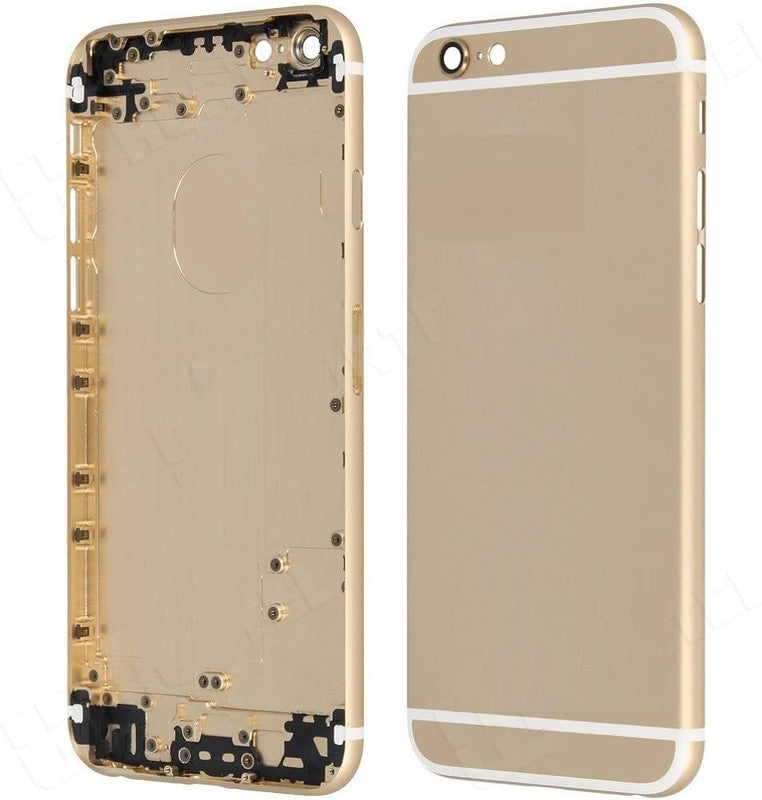 Back Panel Housing for Apple Iphone 6 Gold- Zeespares – Zeespares.in