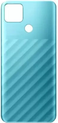 Back Panel for Realme Narzo 30A Blue- Zeespares –