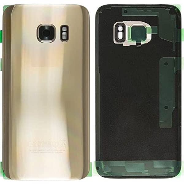 Back Panel With Lens for Samsung Galaxy S7 Edge Gold