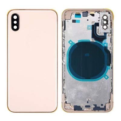Back Panel Housing for Apple Iphone XS Gold- Zeespares – Zeespares.in