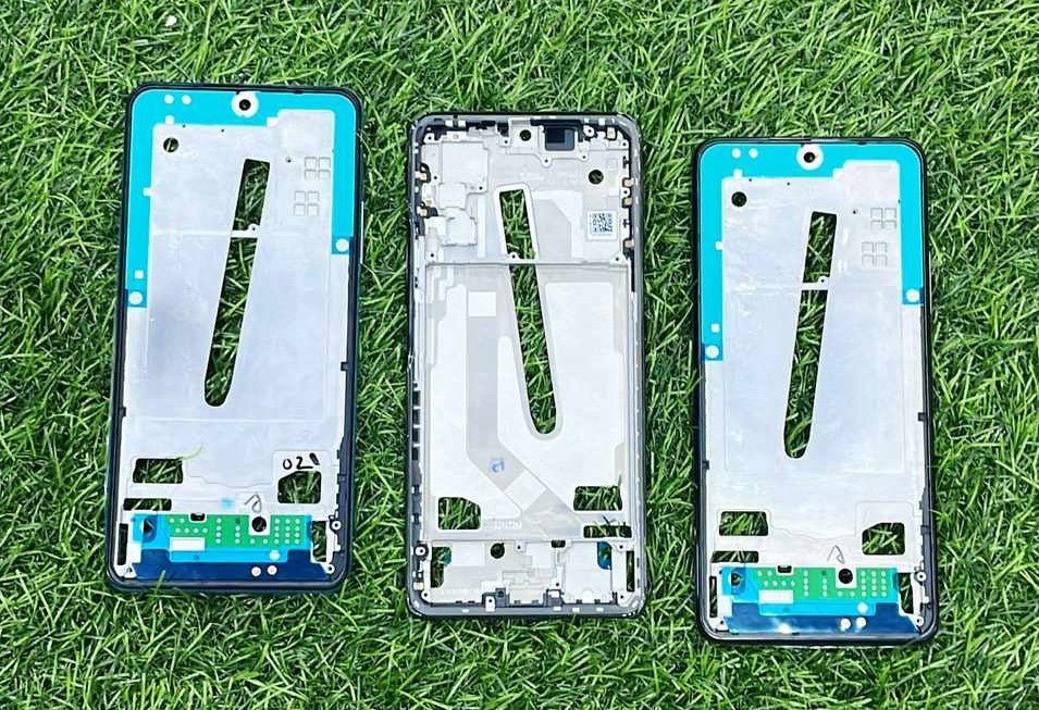 Mozomart Lcd Display Middle Frame for Mi 11i : Pacific Pearl
