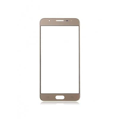 Mozomart Touch Screen Front Glass for Samsung Galaxy J7 Prime Gold