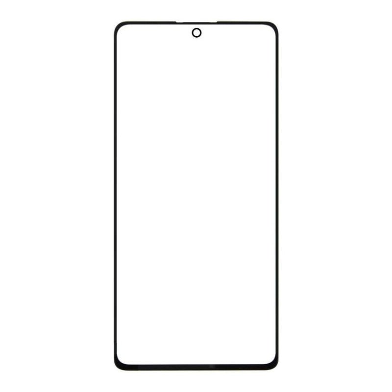 Mozomart Touch Screen Front Glass for Samsung Galaxy Note 10 Lite Black - Main Image