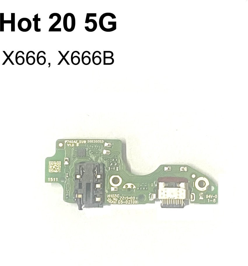 Charging Port Connector for Infinix Hot 20 5G (X666)