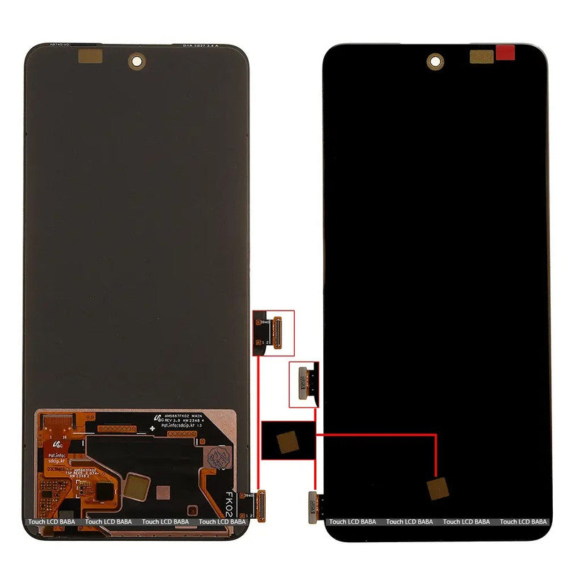 Lcd Display Folder Combo for Realme 12 Pro Plus Plus (With Finger Working)