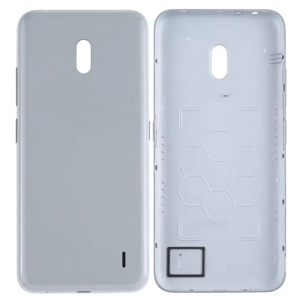 Battery Door Back Panel Housing for Nokia 2.2 With keys Grey Zeespares
