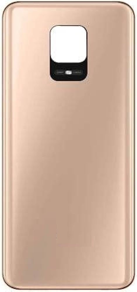Mozomart Battery Door Back Panel Glass for Xiaomi Mi Note 9 Pro : Gold