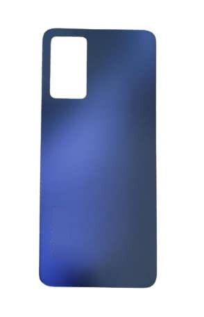 Mozomart Battery Door Back Panel Glass for Vivo V21 Matte Blue