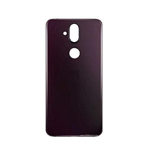 Mozomart Battery Door Back Panel Housing for Nokia 8.1 : Brown