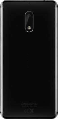 Mozomart Battery Door Back Panel Housing for Nokia 6 : Black