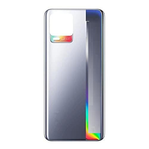 Mozomart Battery Door Back Panel Housing for Realme 8 : Silver