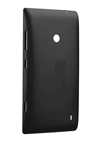 Mozomart Battery Door Back Panel Housing for Nokia Lumia 520 : Black