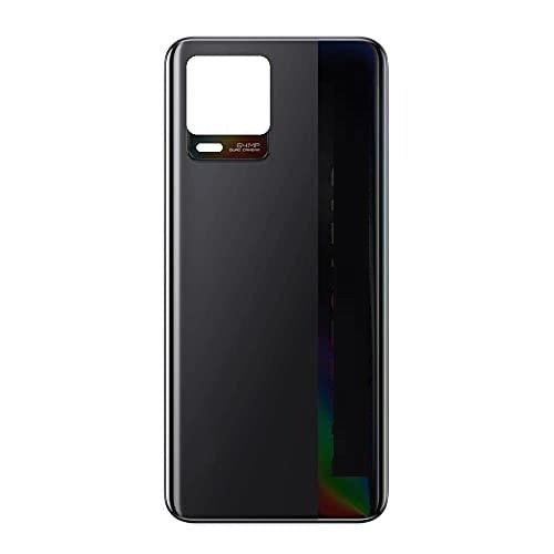 Mozomart Battery Door Back Panel Housing for Realme 8 : Black