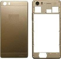 Mozomart Back Panel Housing Body for Gionee M5 Lite Gold - Zeespares.in