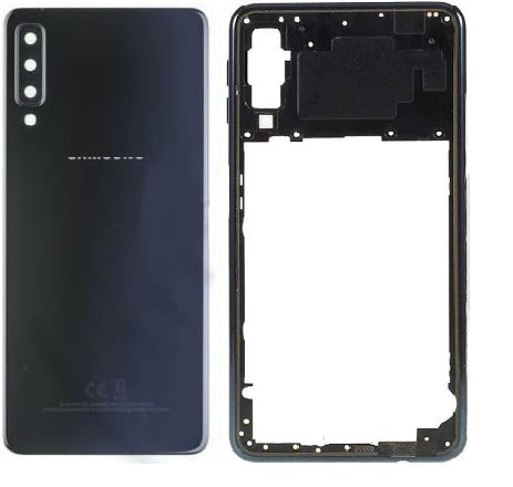 Back Panel Housing Body for Samsung Galaxy A7 2018 A750 Black