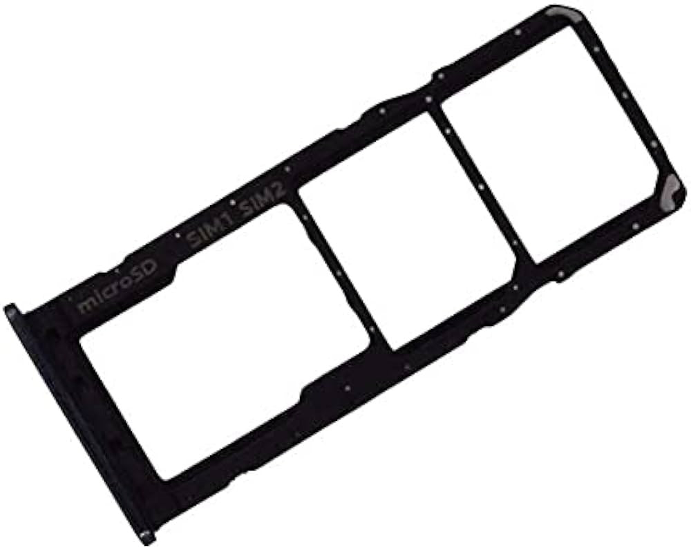 Mozomart Sim Tray Slot Holder for Vivo Y5S : Black