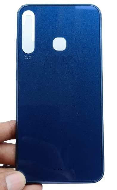 Mozomart Battery Door Back Panel Housing for Infinix Smart 3 Plus (X267) : Aqua Blue