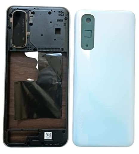 Mozomart Battery Door Back Panel Housing for Realme 7 : White