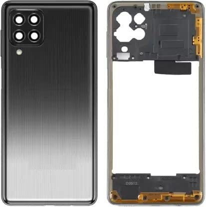 Mozomart Back Panel Housing for Samsung Galaxy F62 Black