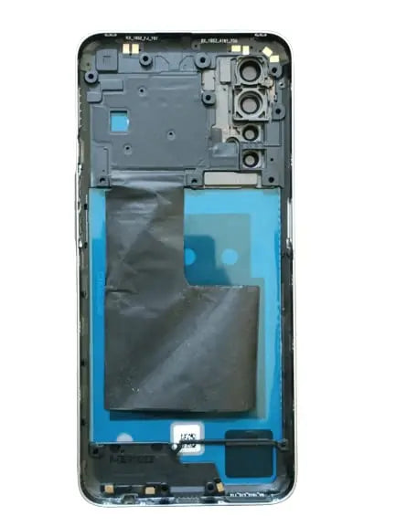 Mozomart Battery Door Back Panel Housing for Realme 7 : White Mozomart