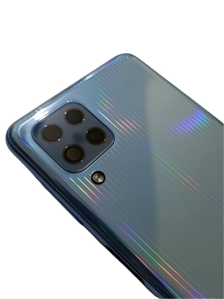 Back Panel With Middle Ring for Samsung Galaxy M32 4G Blue Zeespares