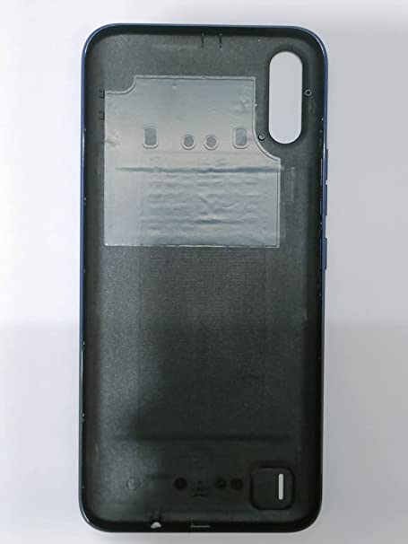 Mozomart Battery Door Back Panel Housing for Tecno Spark Go KC1 : Blue