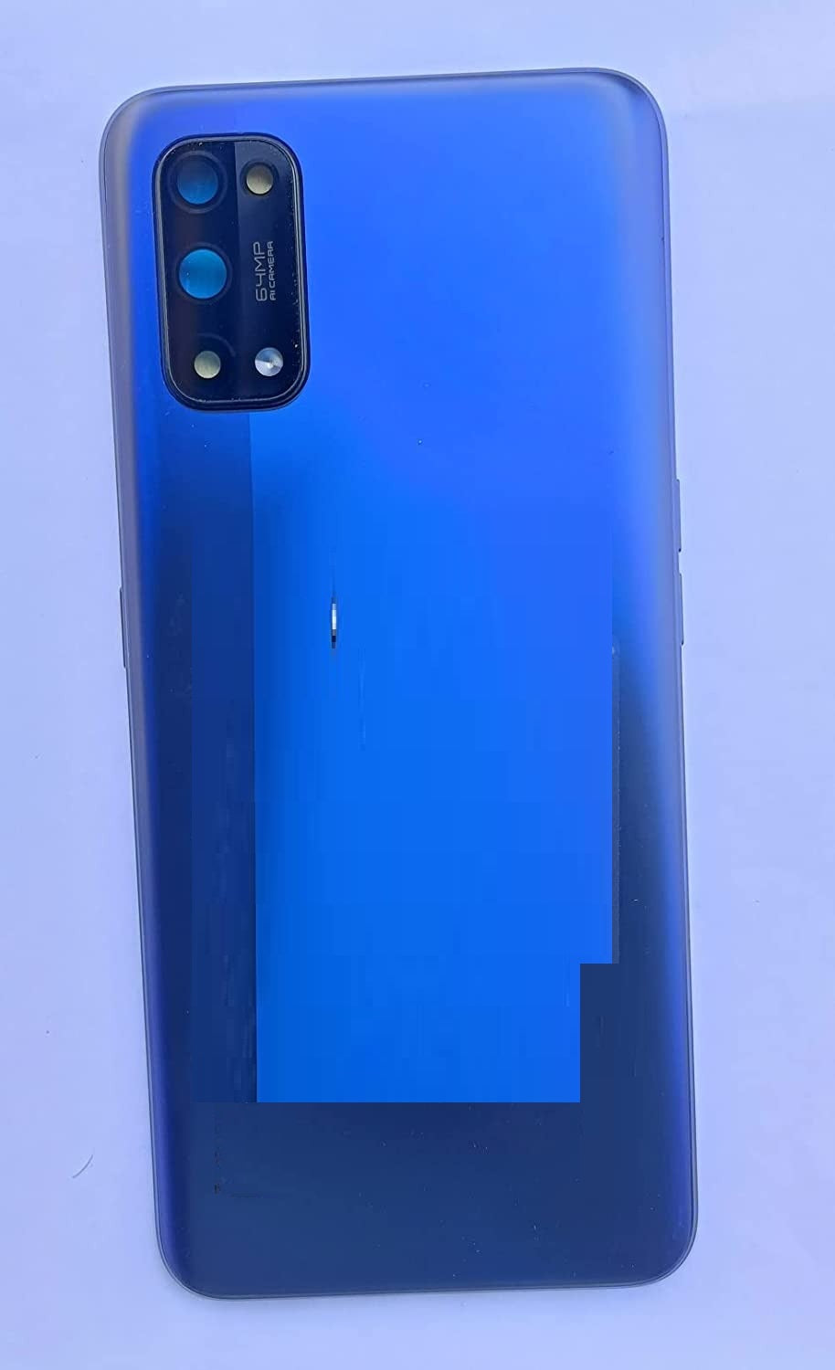 Mozomart Back Panel Housing for Realme 7 Pro Blue