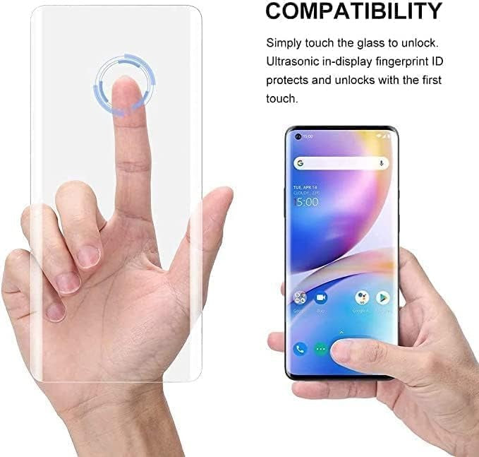 UV Curve Tempered Glass Screen Protector for Vivo V40 Pro – Anti-Static, 30-Second Easy Installation, Full Screen Coverage