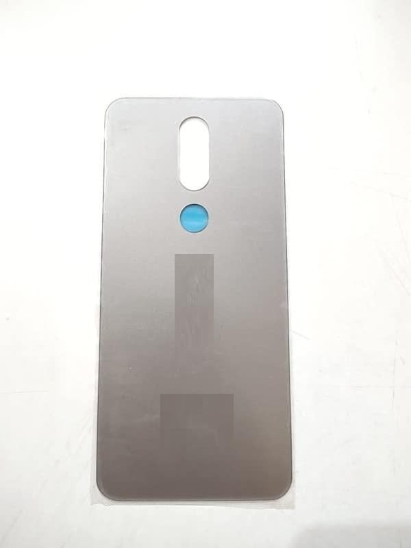 Mozomart Battery Door Back Panel Housing for Nokia 7.1 : Silver