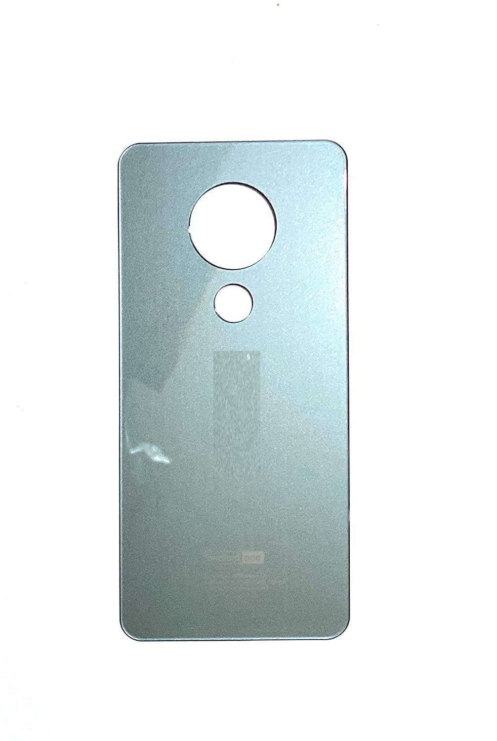 Mozomart Battery Door Back Panel Housing for Nokia 7.2 : White