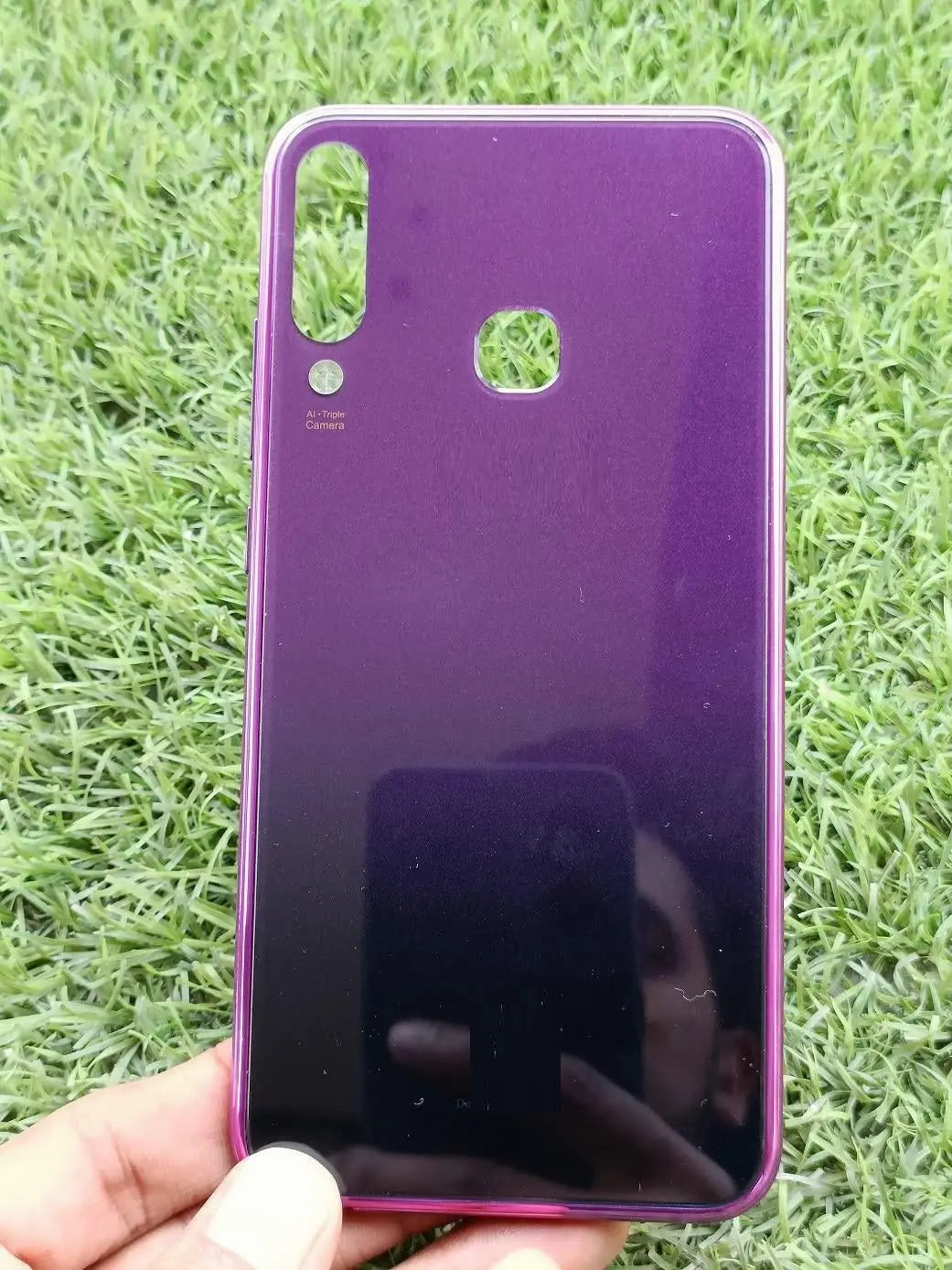 Mozomart Battery Door Back Panel Housing for Infinix S4 (X626) : Purple Mozomart