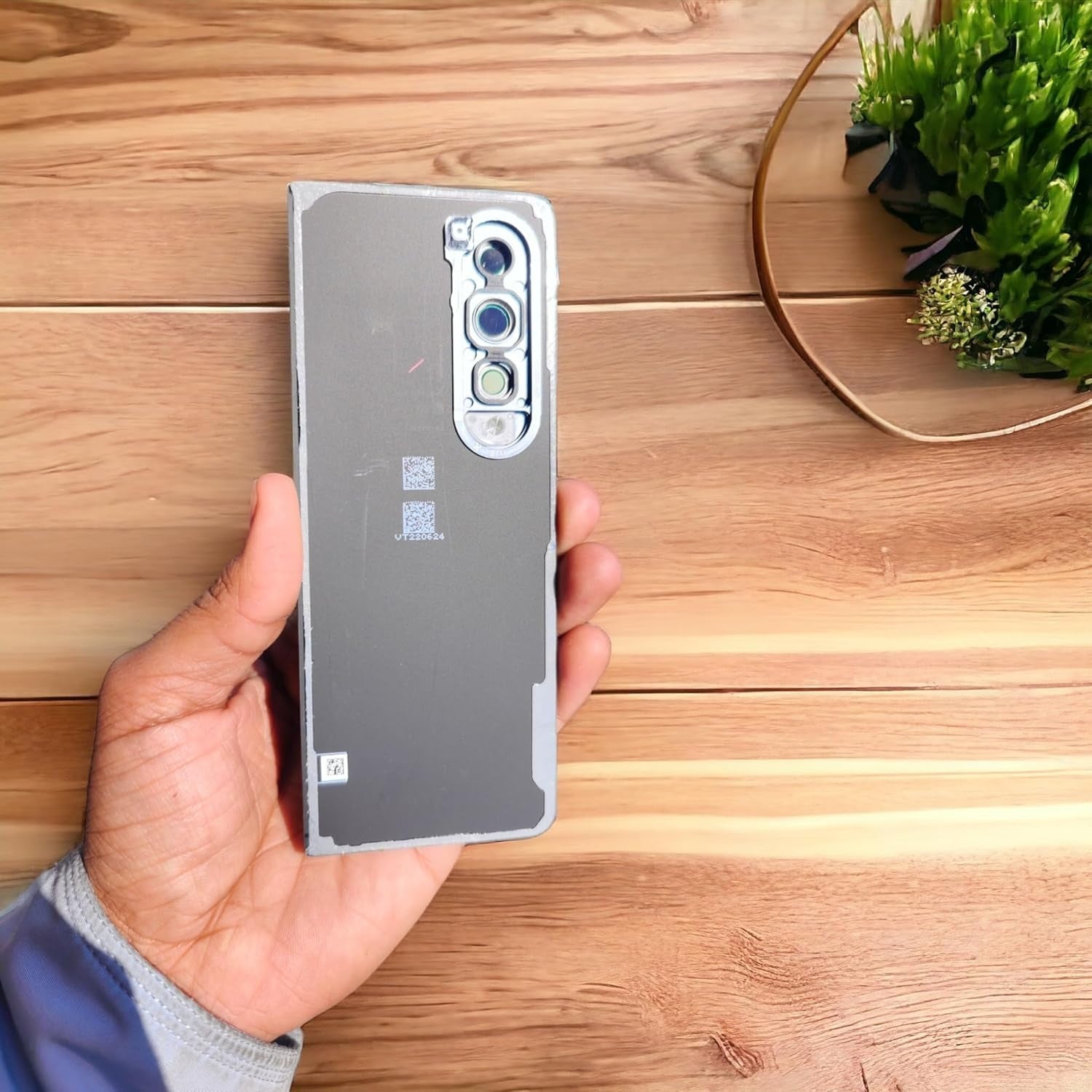 Back Panel Glass for Samsung Galaxy Z Fold 4 Gold  Zeespares.in