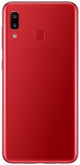 Mozomart Back Panel Housing Body for Samsung Galaxy A20 Red