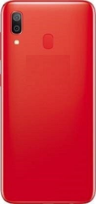 Mozomart Back Panel Housing Body for Samsung Galaxy A30 Red