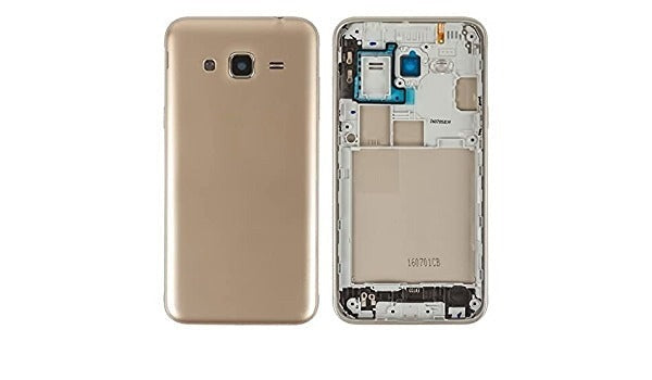 Mozomart Back Panel Housing Body for Samsung Galaxy A3 Gold