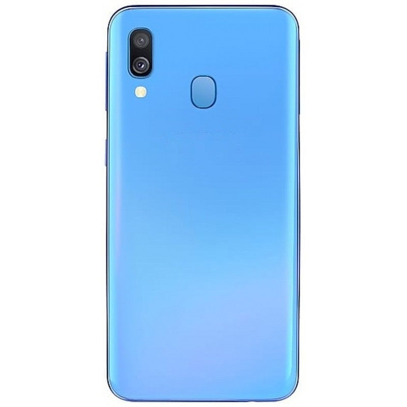 Mozomart Back Panel Housing Body for Samsung Galaxy A40 Light Blue