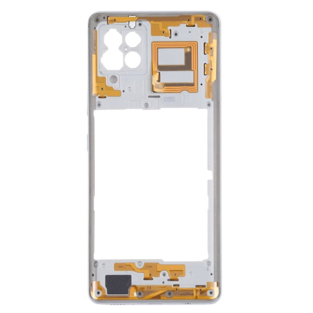 Middle Ring Outer Frame for Samsung Galaxy A42 5G White