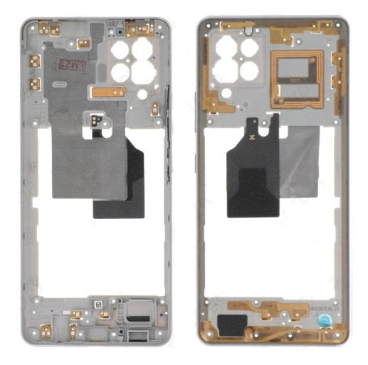 Middle Ring Outer Frame for Samsung Galaxy A42 5G White