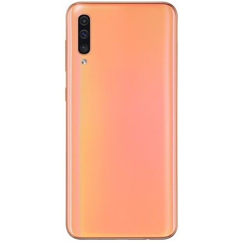 Mozomart Back Panel Housing Body for Samsung Galaxy A50 Orange