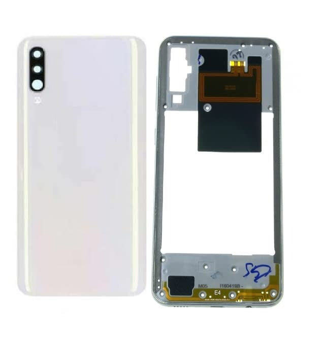 Mozomart Back Panel Housing Body for Samsung Galaxy A50 White