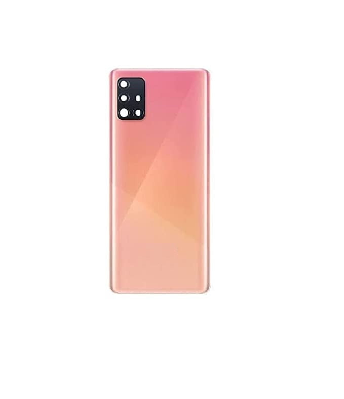 Mozomart Back Panel Housing Body for Samsung Galaxy A51 Pink