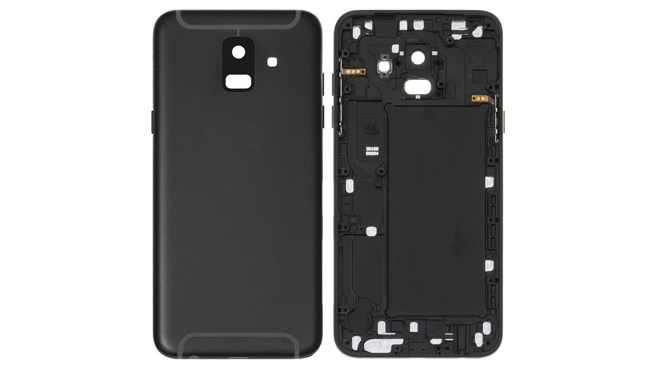 Mozomart Back Panel Housing Body for Samsung Galaxy A6 Black