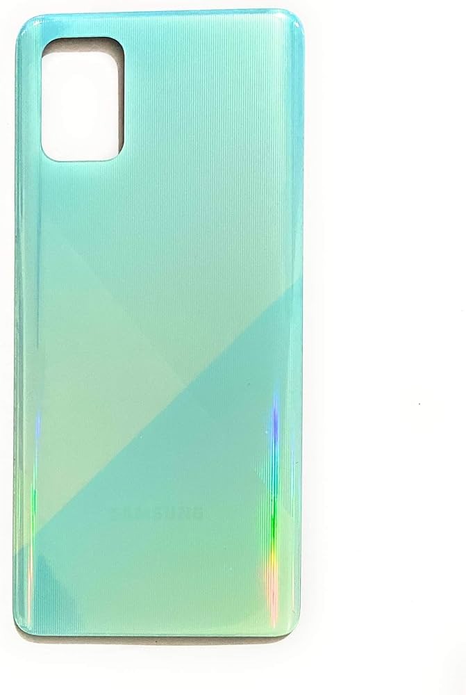 Mozomart Back Panel for Samsung Galaxy A71 Green