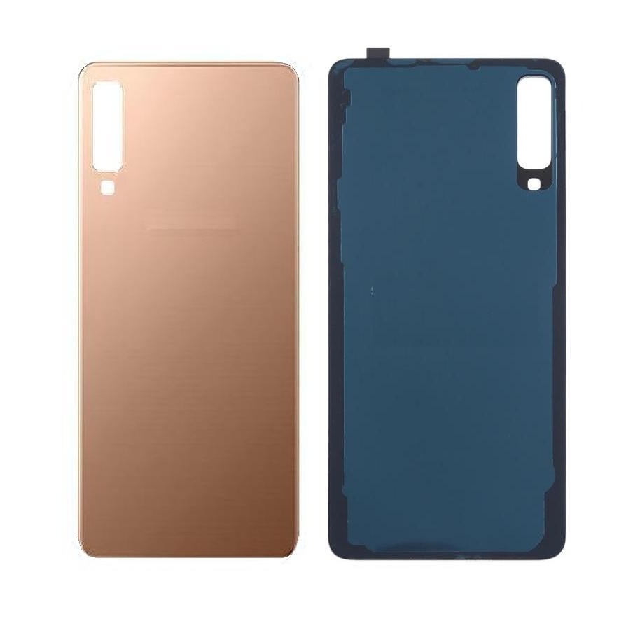 Mozomart Back Panel for Samsung Galaxy A7 2018 Gold