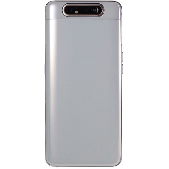 Mozomart Back Panel Housing Body for Samsung Galaxy A80 Silver