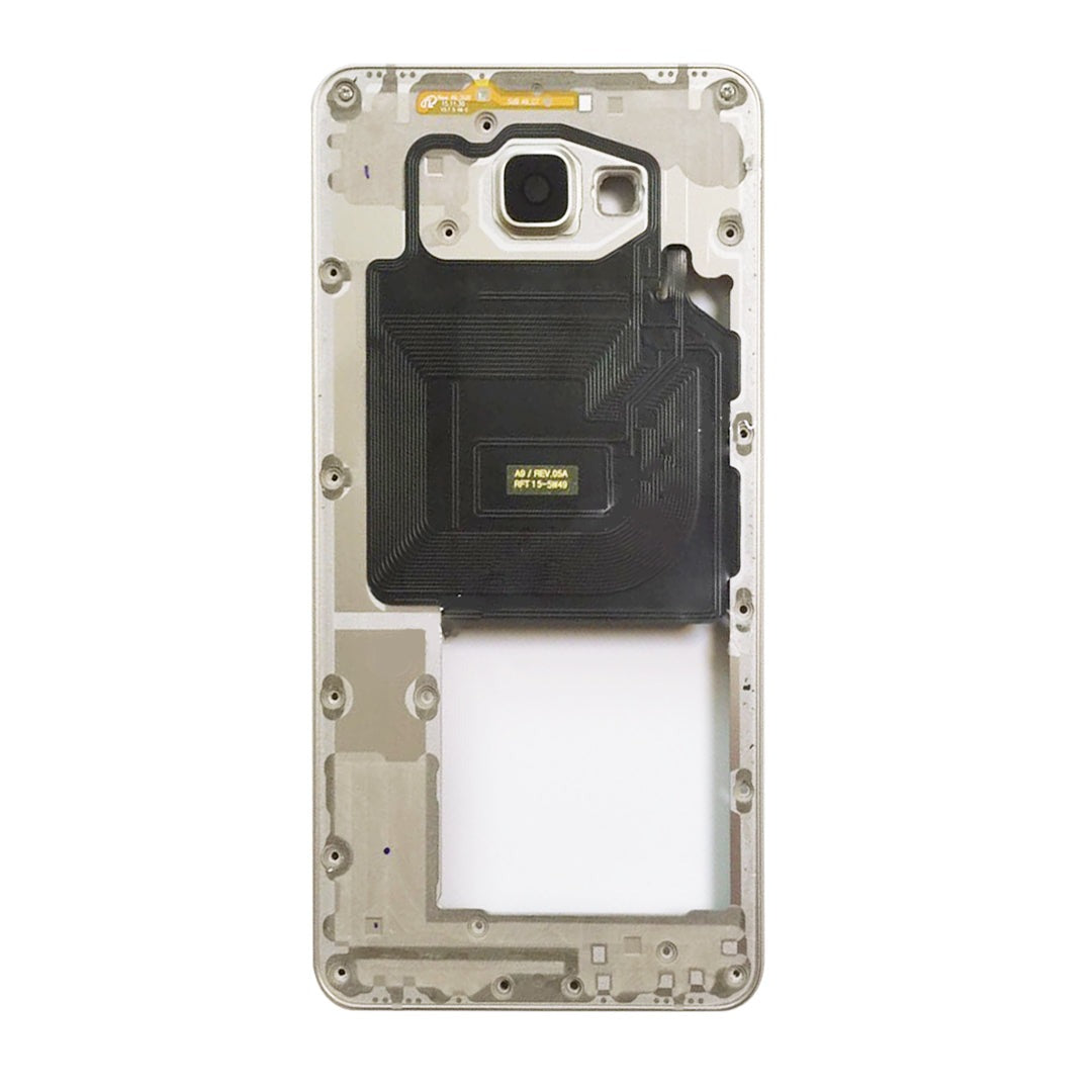 Lcd Middle Frame for Samsung Galaxy A9 Pro A910 Gold